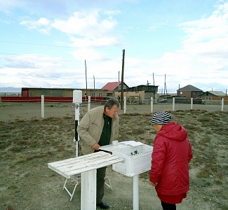 Начальник Департамента Росгидромета по СФО посетил станцию Кош-Агач в Республике Алтай